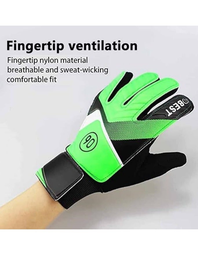 Generic No. 6 football goalkeeper gloves latex hand guards anti-collision goalkeeper gloves - Image 4