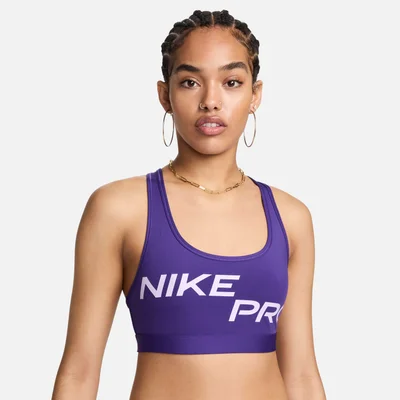 Nike Women's Pro Swoosh Light Support Non-Padded Graphic Sports Bra