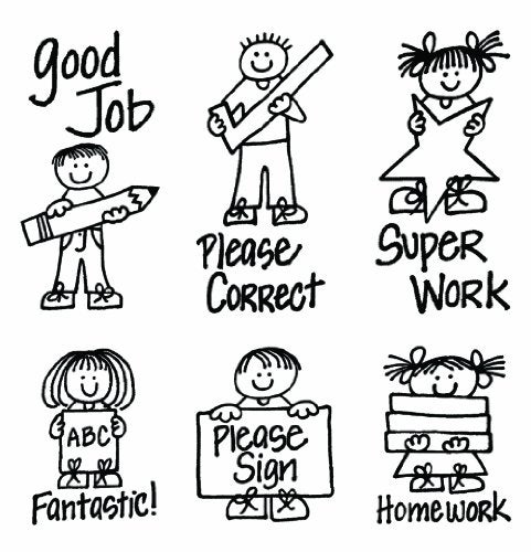 Hero Arts LL504 Wood Sets, Hero Kids for Teachers - Image 2