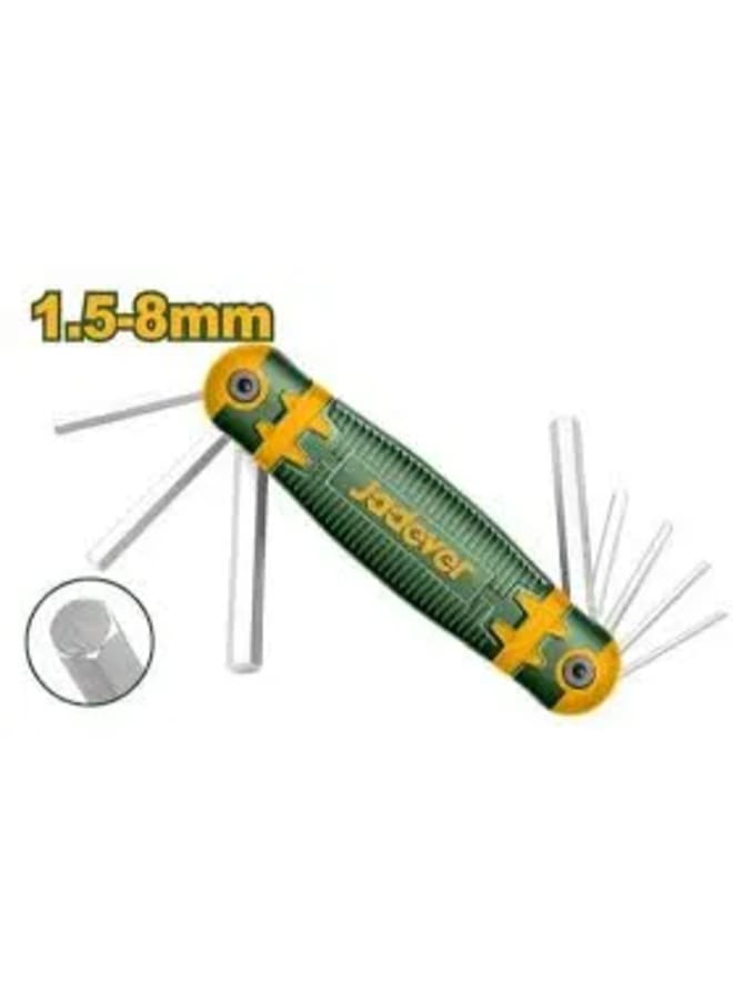 Jadever Piece Folding Allen Key Set (Gun Style) - Image 1