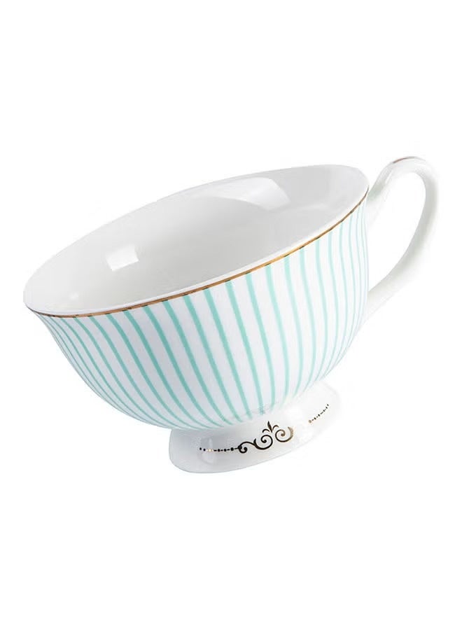 Sharpdo 2-Piece Cup And Saucer Set Green 12.5x6cm - Image 2