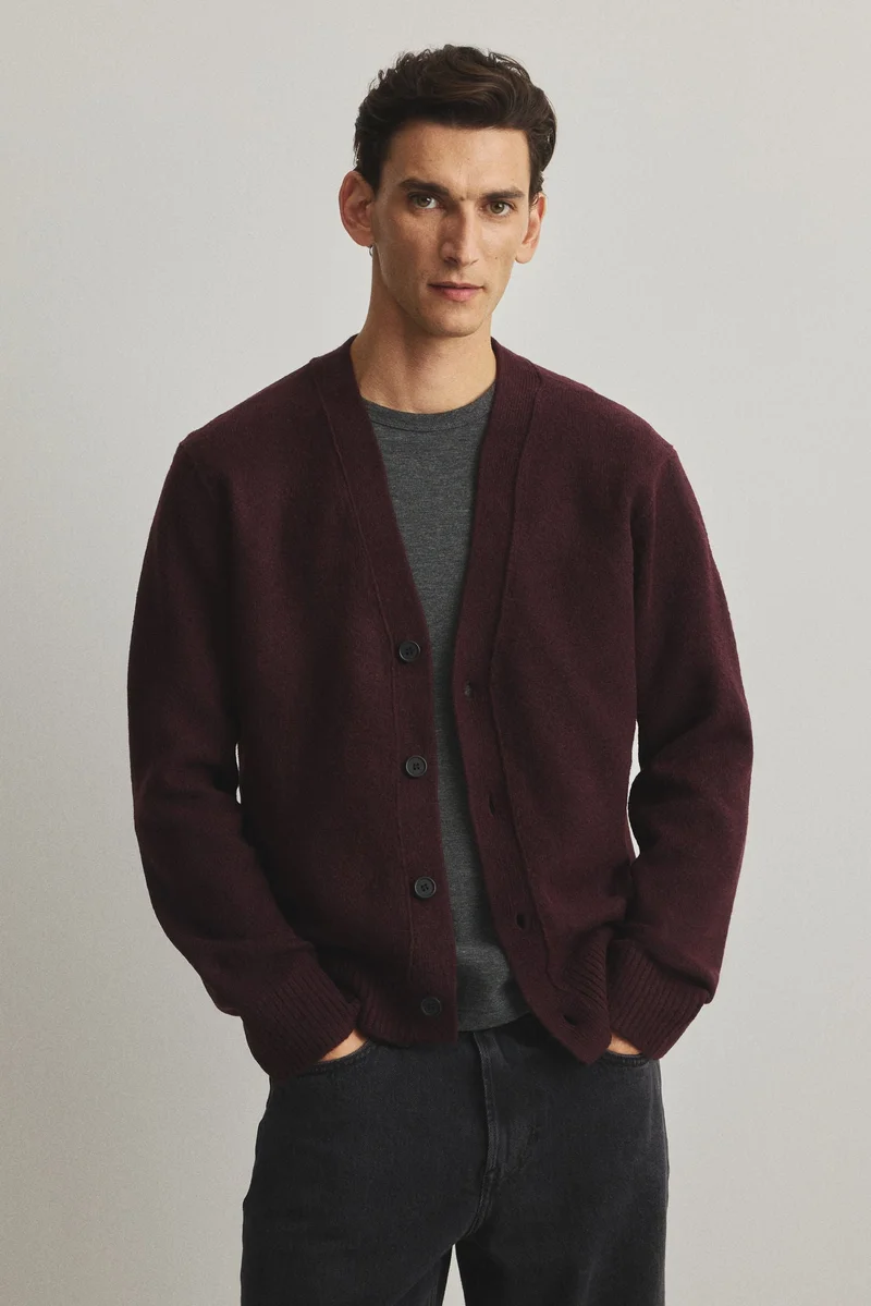 H&M Regular Fit Brushed cardigan