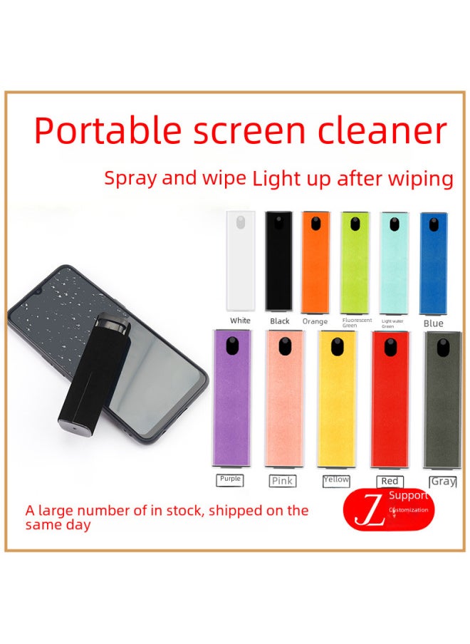 Generic - Mobile Phone Screen Cleaner Spray Wipe Integrated Mobile Phone Tablet Computer Screen Universal Cleaner Decontamination Anti-fingerprint-Color:Replenishment Liquid: 10ML - Image 1