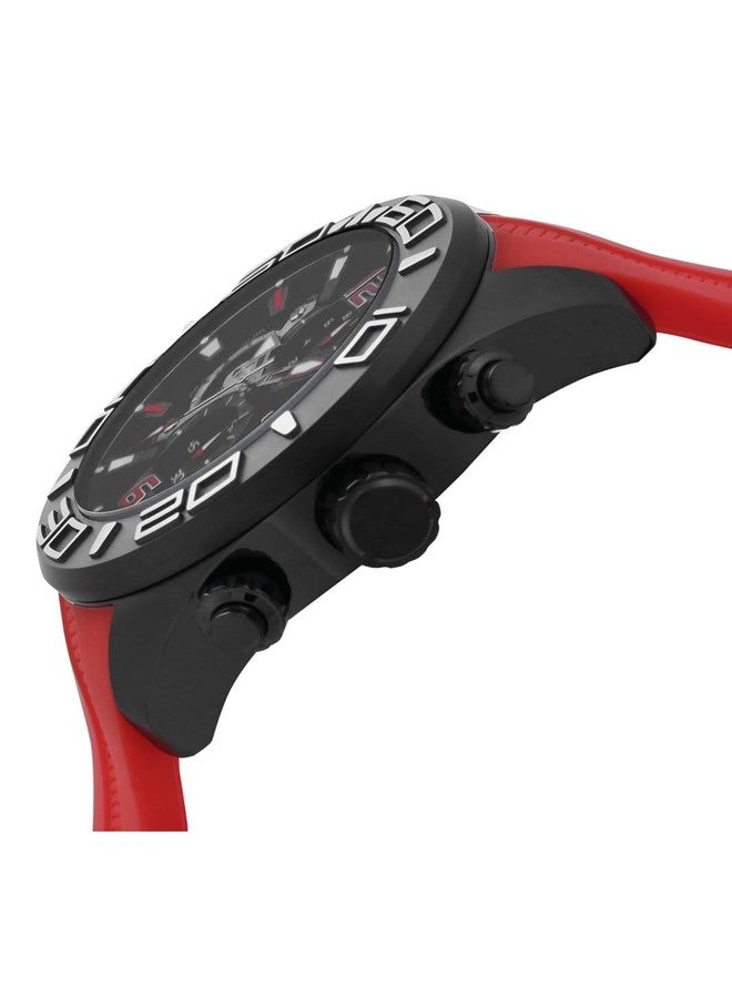 Invicta Men's 22810 Pro Diver Analog Display Quartz Red Watch, Black/Silver, Diver,Quartz Movement - Image 2