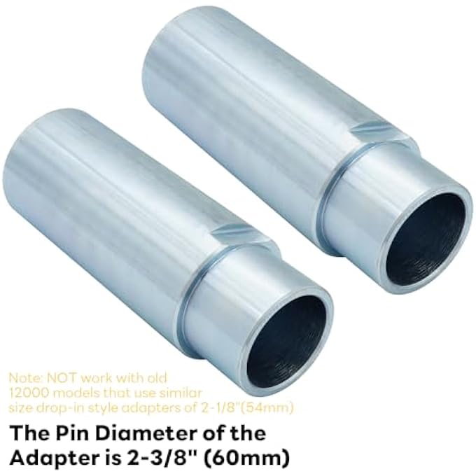 rayihni Four 6" Stack Adapters Fit for 2 Post Car Lift with 60mm ID. Mounting Hole, Compatible with Challenger Two Post Automotive Lifts - Image 3