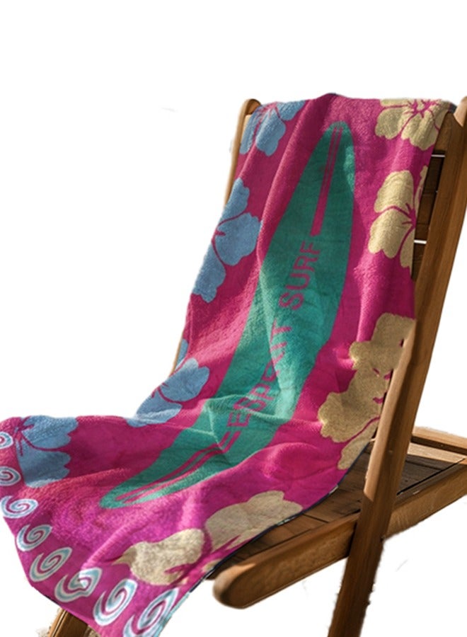 snooze Snooze Beach towel, 170*90 cm, Aqua design  - Image 5