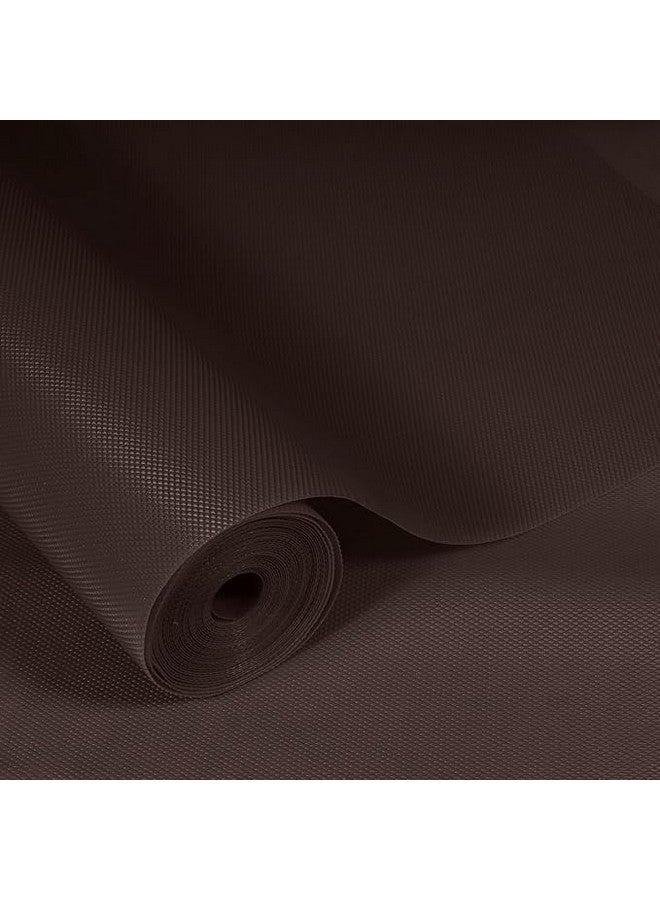 ElastPro Ethylene Vinyl Acetate(50 Cm X 20 M)Coffeebrown EVA Food Grade Washable Anti Slip Mat/Sheet For Fridge,Solid Shelf Liner ,Table,Kitchen Drawer Mat(Diamond Texture,Coffee Brown) - Image 1