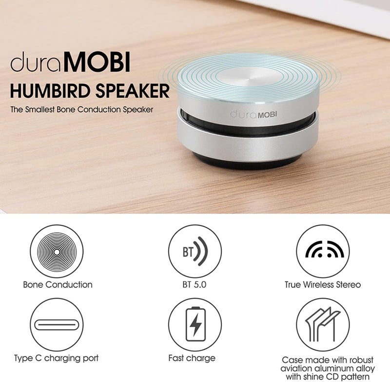 1 Pack Wirelessly BT Speaker Bone Conduction Speakers Mini Portable Loud Stereo Sound Built-in Mic Sound Box - Image 5