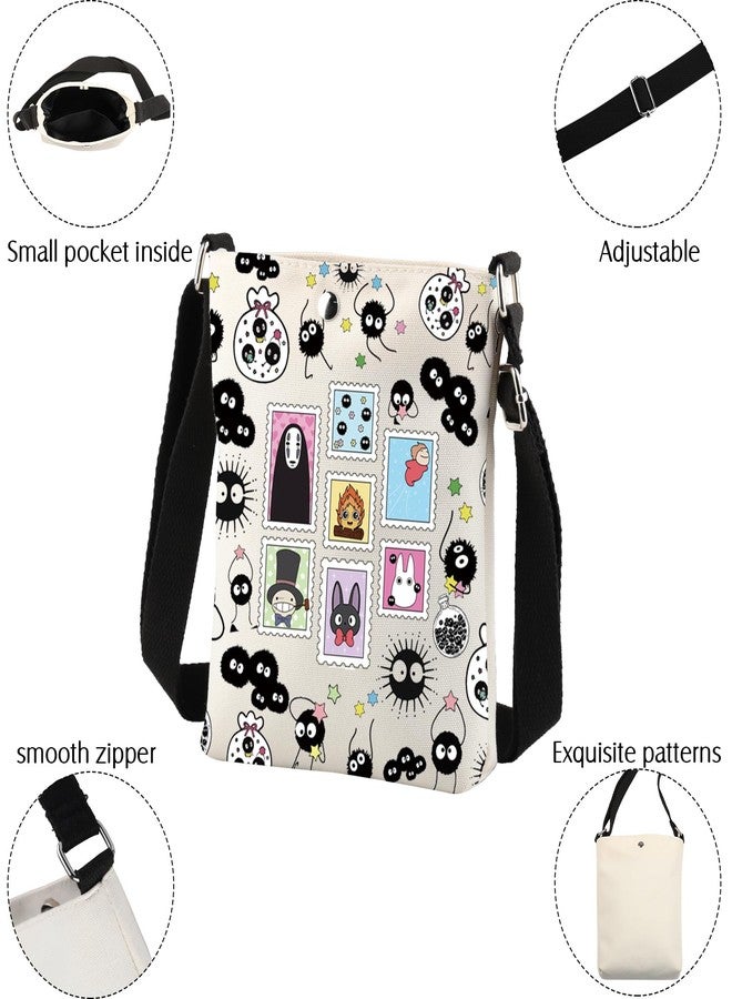 BNQL Anime Crossbody Bag Anime Lover Gifts For Anime Fans Japanese Anime Gift Anime Inspired Gifts Anime Merchandise Sling Bag - Image 5