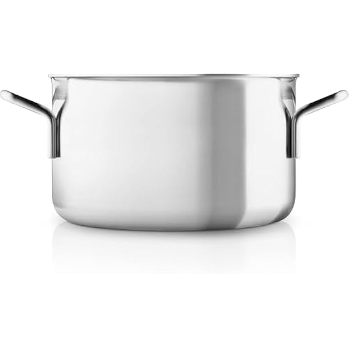 BS Eva Solo 11 L Stainless Steel Saucepan  Ceramic SlipLet NonStick Coating Durable Even Heat Distribution Dishwasher Safe Induction Compatible Pot 36L - Image 1