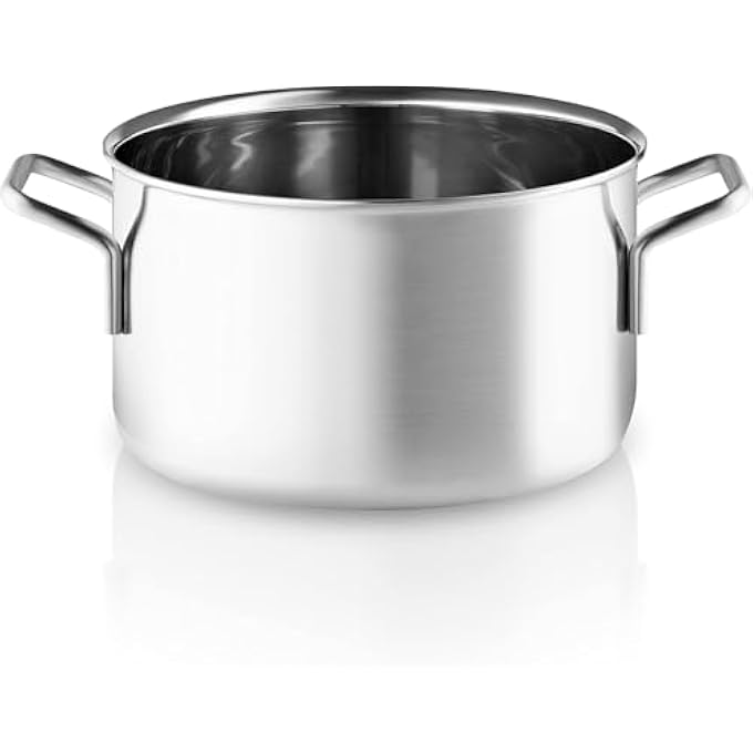 BS Eva Solo 11 L Stainless Steel Saucepan  Ceramic SlipLet NonStick Coating Durable Even Heat Distribution Dishwasher Safe Induction Compatible Pot 36L - Image 2