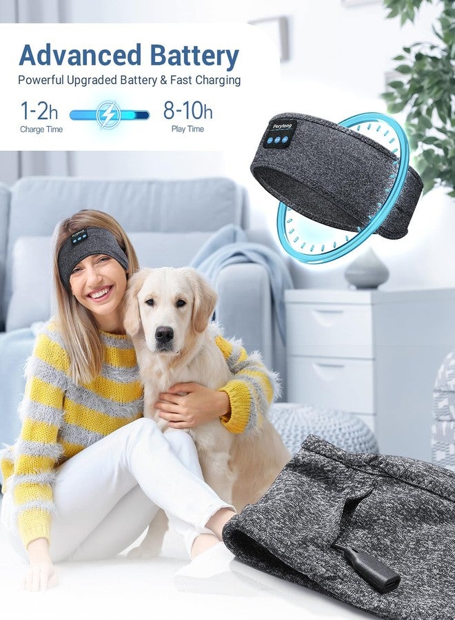 Perytong Sleep Headphones Bluetooth Headband, Sports Wireless Earphones Music Sleeping Earbuds with HD Stereo Speaker for Mom Women Men Teen Running Cool Gadgets Unique Gifts - Image 2