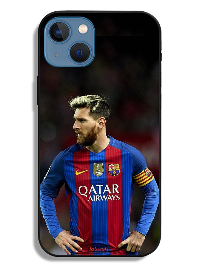 Tolwak Apple iPhone 13 Protective Case Messi Barcelona - Image 2