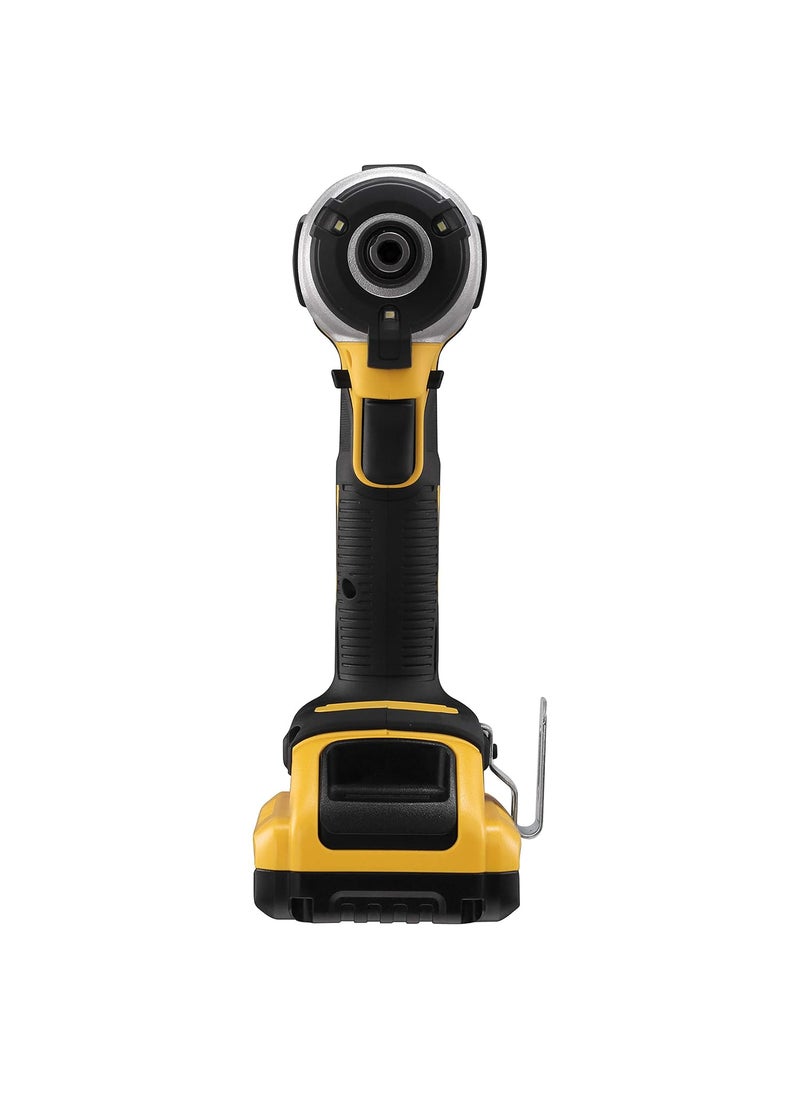DEWALT DEWALT DCF809L2TQW 18V Liion SubCompact Series Cordless 14 Impact Driver with Brushless Motor2x3Ah Batteries Included  - Image 4