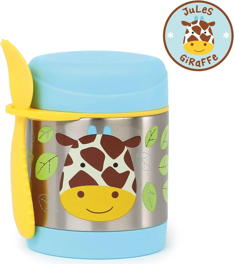 سكيب هوب Zoo Stainless Steel Thermos 325ML Giraffe