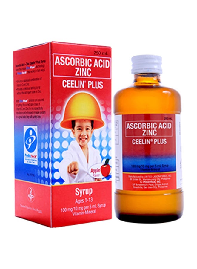 Ceelin Plus Ascorbic Acid Syrup 250 Ml