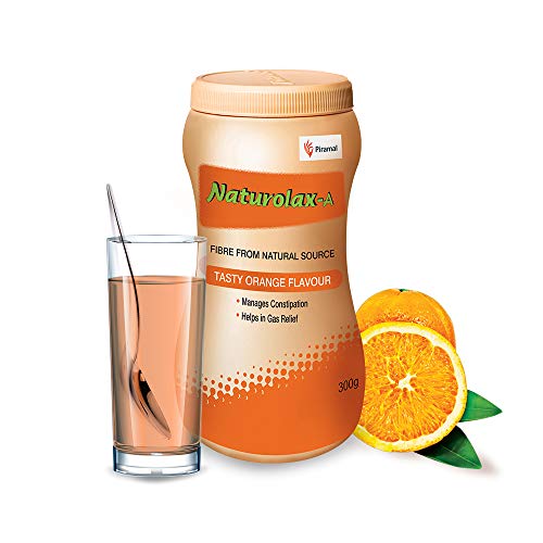 Naturolax-A Isabgol Powder |300g - Pack of 1| Psyllium Husk Powder | Non-Habit Forming Isabgol - Ayurvedic Formula| Fiber Supplements for Digestion| Effectively Relieves Constipation|Orange Flavoured - Image 2