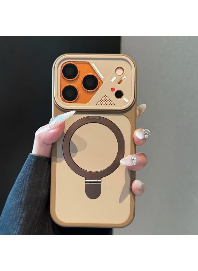 تيمو غطاء هاتف لجهاز iPhone 17 Pro Max ، [حامل مدمج] حامل حلقة مغناطيسية ، حقيبة واقية مقاومة للصدمات شديدة التحمل - Image 1