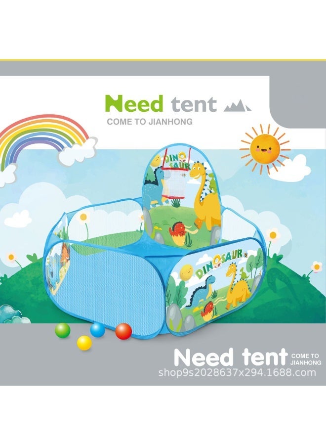 MIXDE Children's ball pool playhouse Foldable ball pool tents Outdoor children's tent pool Indoor and outdoor tent game house（Excluding ball） - Image 2