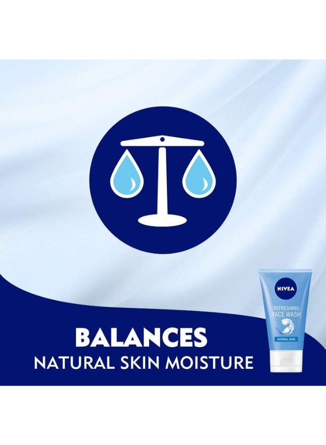 نيفيا غسول الوجه المنعش للبشرة العادية 150 مل - Image 4