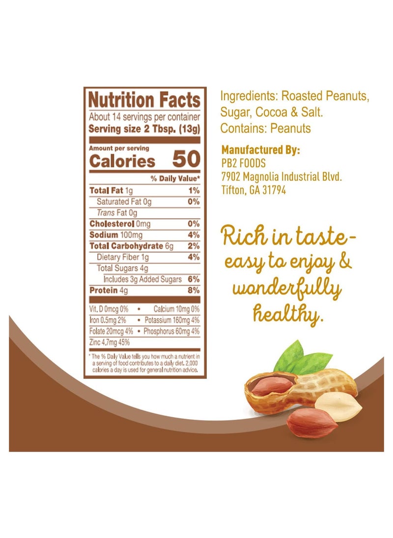 PB2 Foods PB2 Cacao Powdered Peanut Butter 184gr  - Image 3