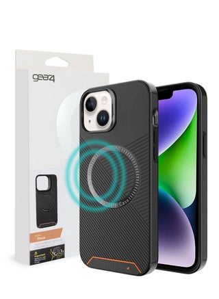 D3O NEO Hybrid Crystal Magnetic Case Cover With MagSafe Wireless Charging Function And Magnetic Car Holder For Apple iPhone 15 Plus 6.7 Inch Black - pzsku/Z020267DC484735D77690Z/45/_/1681499843/6d7bb617-4a48-423c-993f-f57b267ff800