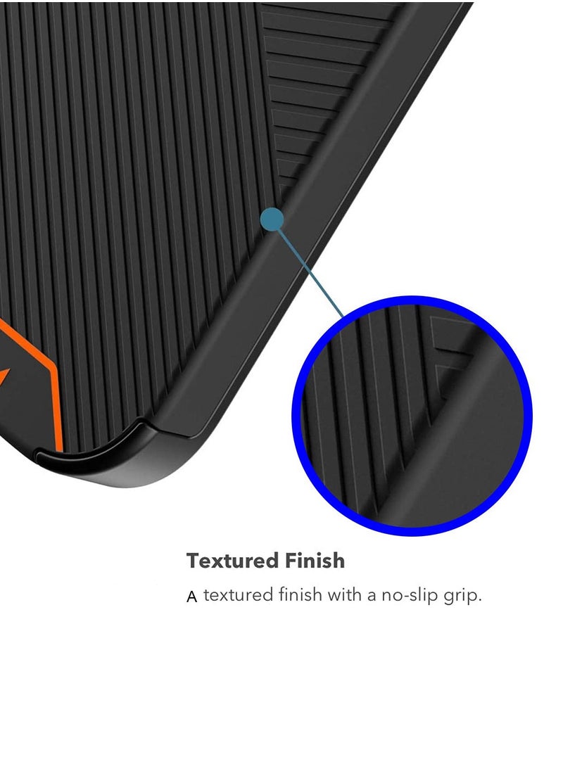 Gear4 - D3O NEO Hybrid Crystal Magnetic Case Cover With MagSafe Wireless Charging Function And Magnetic Car Holder For Apple iPhone 15 Plus 6.7 Inch Black - Image 1