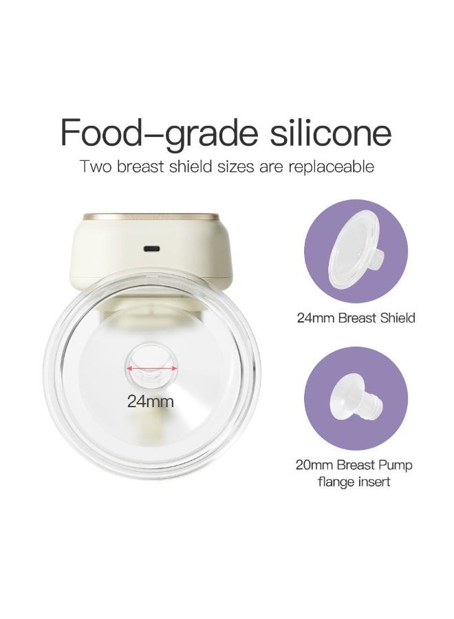 Phanpy E-Joy S2 Double Wearable Intelligent Electric Breast Pump, Hands-Free, 3 Modes 8 Levels, 18/20 mm Inserts, 210 ml capacity - Image 2