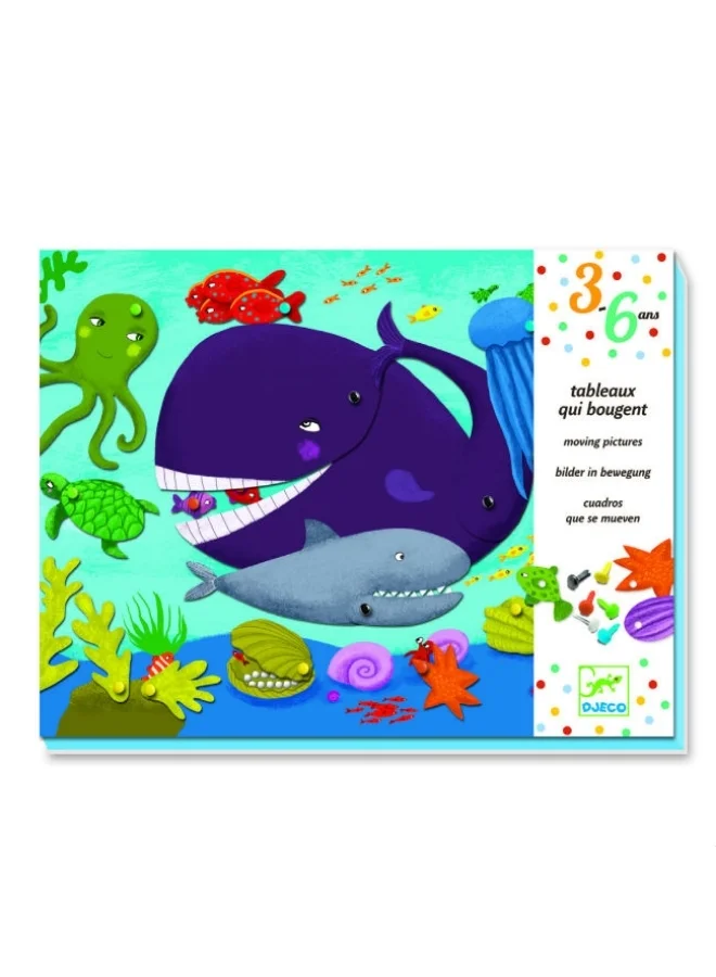 DJECO Hello Animals Moving Pictures