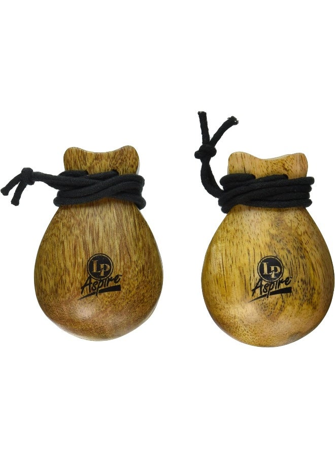 Latin Percussion LP Latin Percussion Aspire Wood Hand Held Castanet  - Image 1