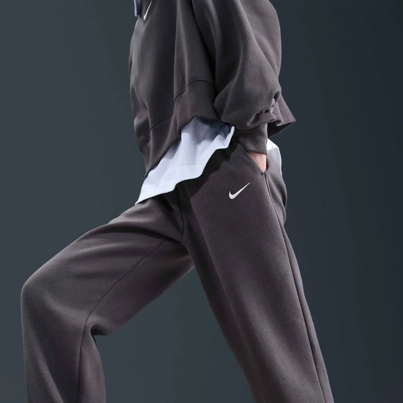 Nike Grey Women's Sportswear Phoenix Fleece Sweatpants for Women | Best Price UAE