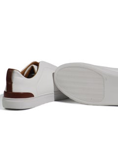 Mon Ami Monami Men's White Sneakers - Trendy Minimalist Walking Shoes for Men, Lightweight Comfortable Casual Sneakers, Breathable Fashionable Design for Everyday Wear, Office, and Travel  - Image 5