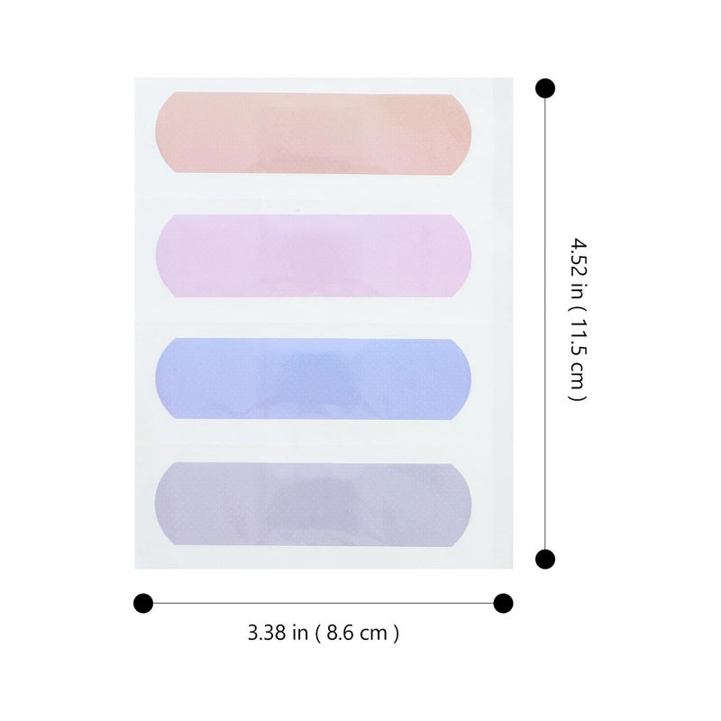 Colorful Cartoon Waterproof Adhesive Bandages Set 64pcs Flexible First Aid Wound Patches - Image 3