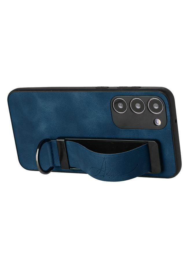 S-TOP Case For Samsung Galaxy S23+ 5G Wristband Holder Leather Back Phone Case - Image 3