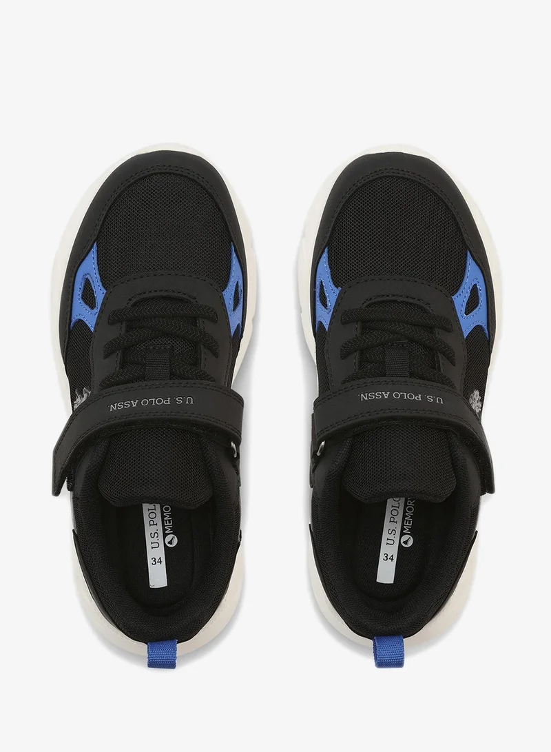 U.S. Polo Assn. 6P PULAS JR GLB 6FX BOY OD_BLACK Pulas Jr Kids Casual Shoes - Black for Men | Best Price UAE