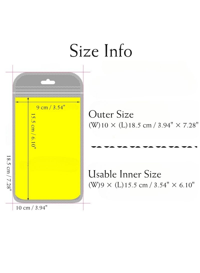 50 قطعة من أكياس الهولوغرام القوس قزح متوسطة الحجم القابلة للإغلاق (10x18.5 سم / 3.94"x7.28") | أكياس بديلة للزيبلوك فضي ممتاز مع واجهة شفافة وخلفية معدنية وزوايا مستديرة | تغليف عرضي ذاتي الإغلاق لمستحضرات التجميل، الإكسسوارات، الحلويات، الصابون، هدايا الحفلات، بائعي إتسي، هدايا رمضان والمناسبات | أكياس تخزين هولوغرامية لامعة للمشاريع الصغيرة - Image 4