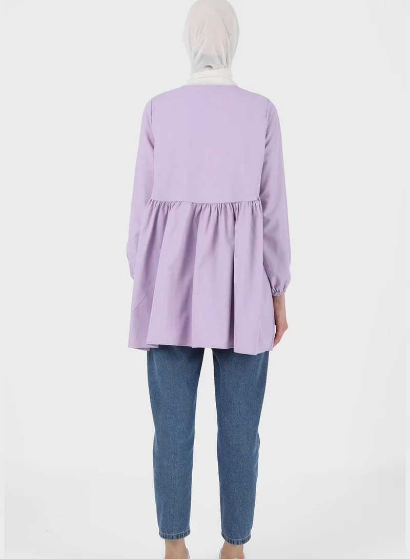 Refka by modanisa Button Detail Tunic