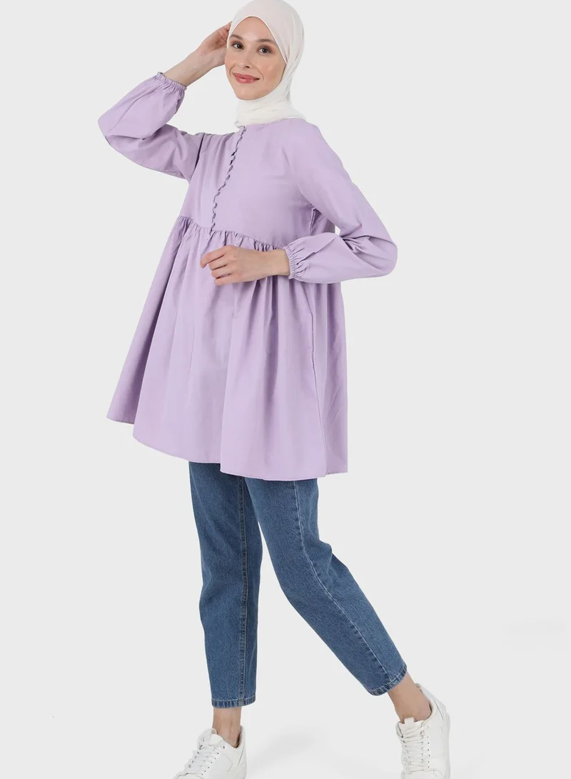 Refka by modanisa Button Detail Tunic