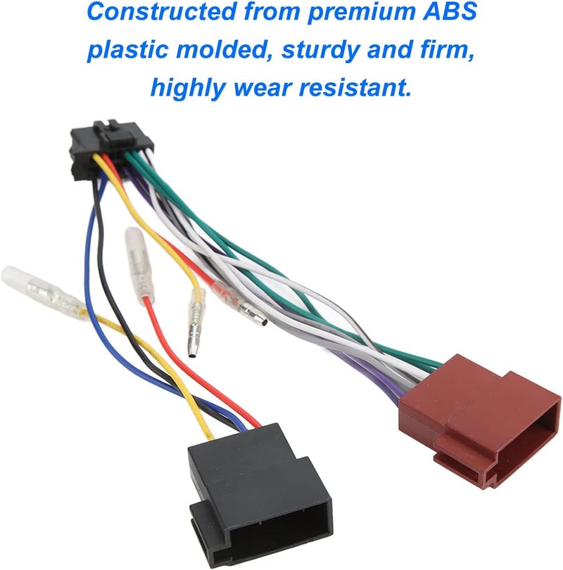 ويوبلز محول أسلاك راديو السيارة اللاسلكي ISO، بديل بدون فقدان للبيانات، متوافق مع AVH-270BT وAVH-280BT - Image 2
