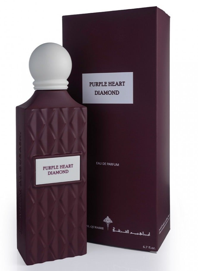 IBRAQ عطر الماس القلب الأرجواني 200 مل
