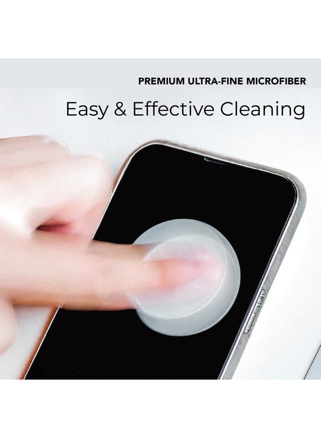 SleekStrip Ultra Portable Cleaning Sticker Pad, 4 PCS, Reusable Screen Cleaner Wipes for Phone iPad Car Touch Screen Display MacBook Computer Laptop Electronic Smart TV Monitor Camera Lens, None-spray - Image 3
