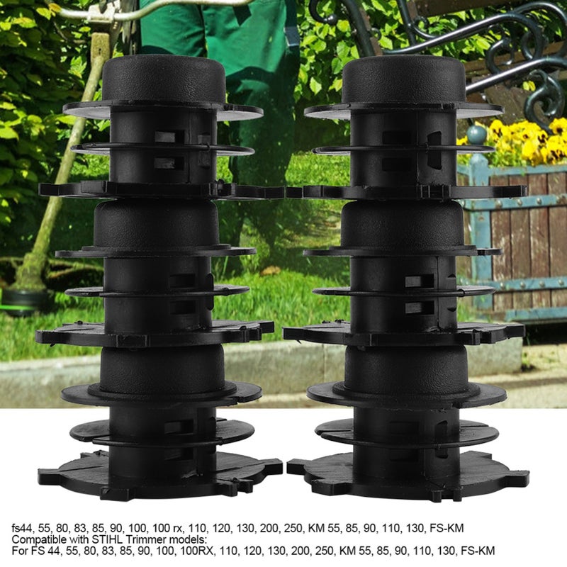 6 Spool String Trimmer Bump Head Cap Cover for 25‑2 FS44 FS55 FS80 - Image 3