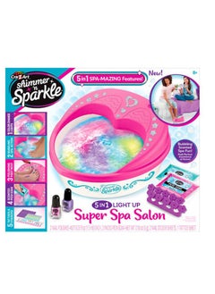 Shimmer N Sparkle Shimmer 'N Sparkle - 5-in-1 Light Up Super Spa Salon  - Image 1