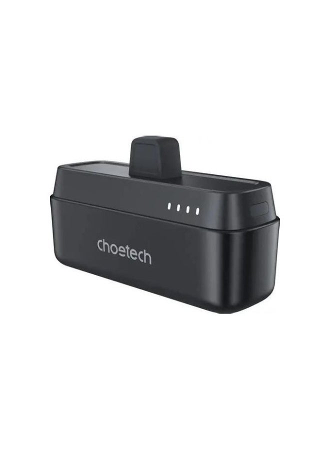 تشوتيك Choetech B741 Mini Power Bank 5000mAh – 20W PD Fast Charging with Lightning Port – Black black - Image 2