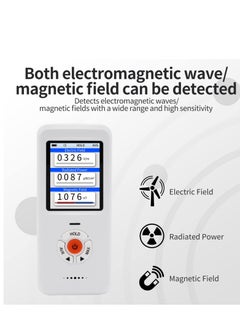 Y&D EMF Meter Multi Testers, Portable Handheld Radiation Detector Gauss Reader, 3 in 1 Digital/Graph Electromagnetic Field for EF/RF/MF, Home, Office, Outdoor, Inspections  - Image 3