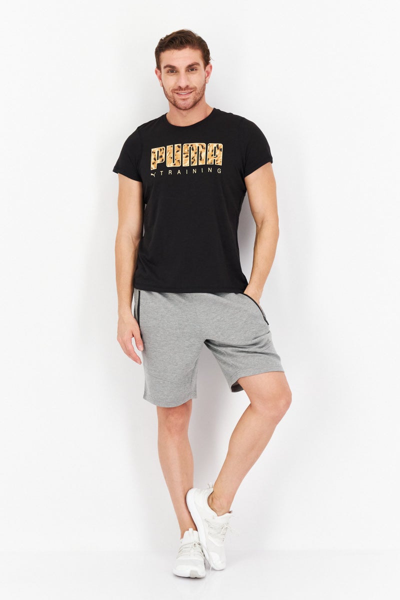 PUMA Men Sportswear Fit Training T Shirt, Black Combo - Image 3