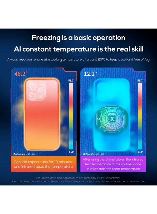 Memo Memo CX10 RGB Gaming Phone Cooler - Image 5