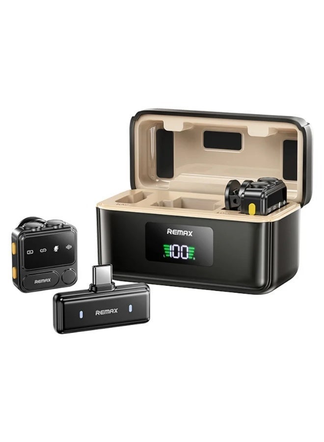 REMAX K18 2-in-1 USB-C Wireless Microphone - Image 1