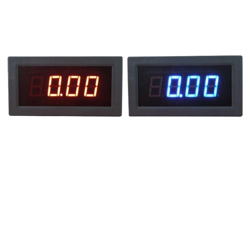 قطعة واحدة YB5135Bi عازل متر AC LED رقمي أمبير متر تيار متر 20mA 200mA 2A 10A 50A 100A 500A ميكرو أمبير أمبير لوحة متر (أزرق، AC10A_مصدر طاقة DC8-18V) - Image 2