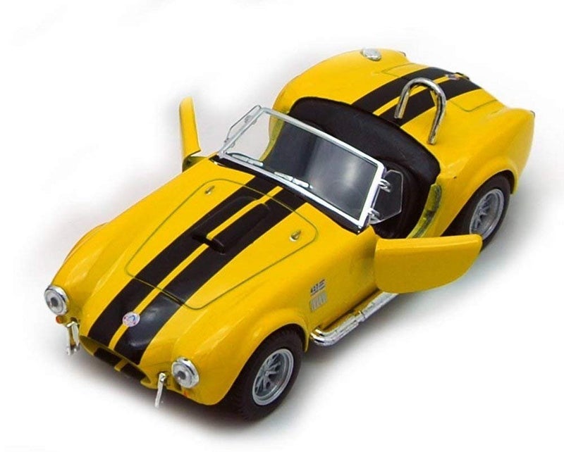 KiNSMART 1965 Shelby Cobra 427 S/C 1:32 Blue Yellow - Image 1